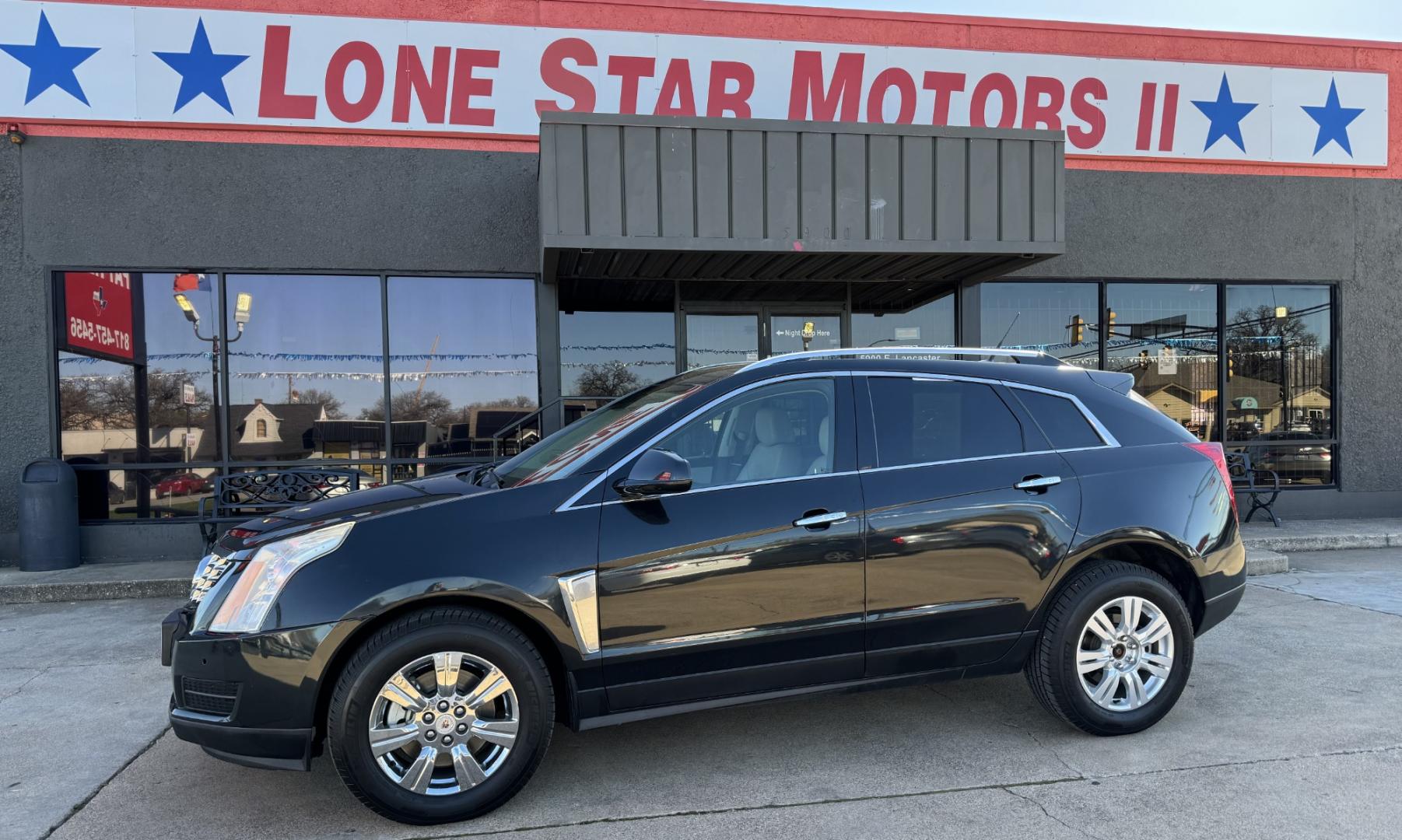 2014 BLACK CADILLAC SRX LUXURY (3GYFNEE31ES) , located at 5900 E. Lancaster Ave., Fort Worth, TX, 76112, (817) 457-5456, 0.000000, 0.000000 - Photo#0